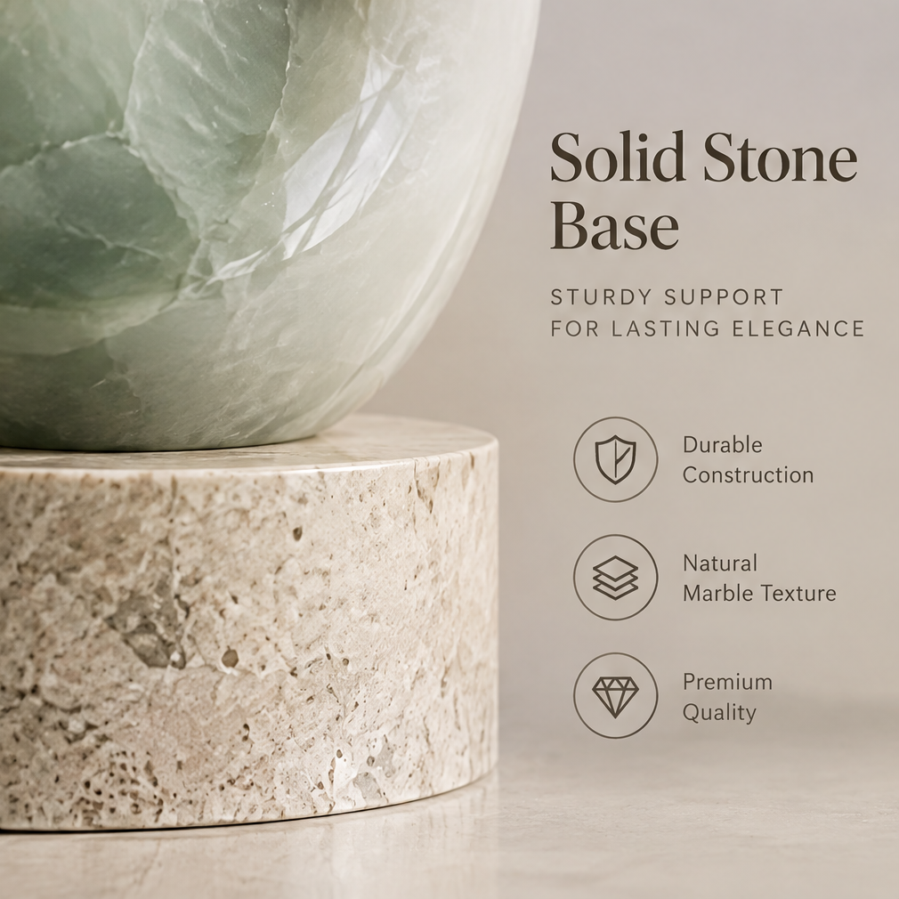 Close-up of jade stone surface highlighting exquisite texture — Premium Natural Stone, Smooth Polished Surface, Elegant & Unique