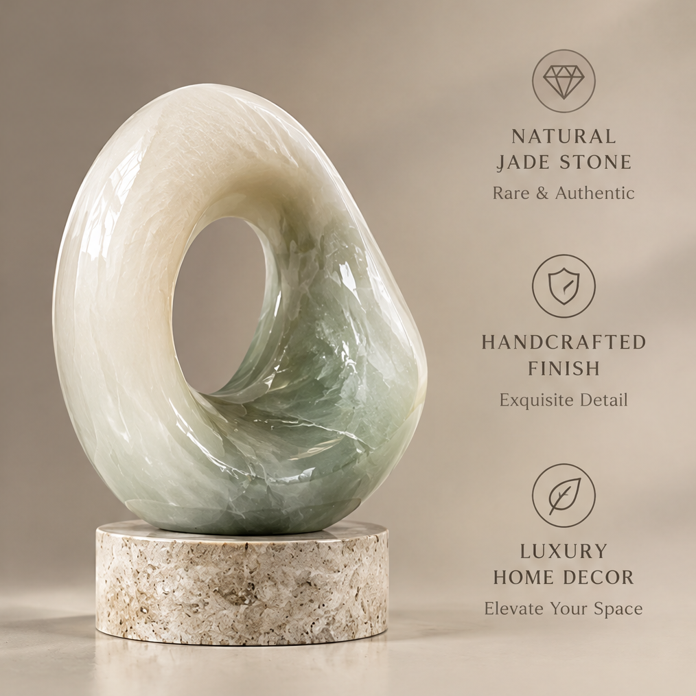 Close-up of solid stone base with natural marble texture — Durable Construction, Natural Marble Texture, Premium Quality